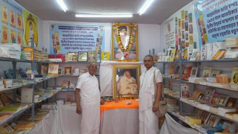 Inside our book stall  at Kolkata International Bookfair 2026